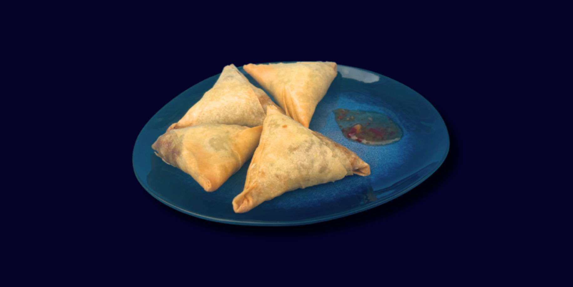 Chicken Samoussa - 4pces